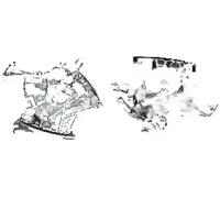 2x Tendicatena distribuzione INA S+D per AUDI A4 B7, A6 C6, A8 D3