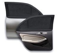 2x Tendina Parasole Auto Bambini compatibile per VW TIGUAN I 2007-2018 | Protezione efficace da UV e calore. Rete traspirante per abbassare il finestrino. Anti-zanzare. Montaggio senza ventosa.