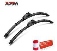 2x Tergicristalli Spazzola Frontale Lunghezza 570/550 MM per BMW 3er E46 98-07