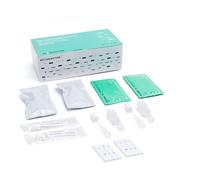 2x Test Antidroga Saliva 6 Sostanze - Test Salivare AccuDoctor THC Cannabis Marijuana Cocaina Metanfetamina Anfetamina Drug Test Fluido Orale Screen Droghe Rapido Kit Rilevamento Saliva Multiplo