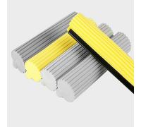 2X Testa Di Ricambio In Spugna Di Gomma Per Mop Rullo Per Pulizia Del Pavimento