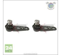 2x Testina braccio oscillante sosp. Maxgear Anteriore per AUDI COUPE 90 80 #s4
