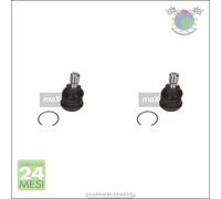 2x Testina braccio oscillante sosp. Maxgear Anteriore per FORD FIESTA