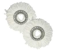 2x testina pulente per Leifheit Clean Twist Disc Mop Clean Twist Mop mocio