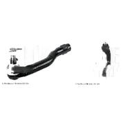 2x Testine barra sterzo BLUE PRINT Davanti S+D per MAZDA 2