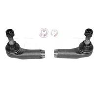 2x Testine barra sterzo CORTECO Davanti S+D per AUDI 100 C2, 100 C3