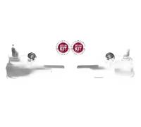 2x Testine barra sterzo CORTECO Davanti S+D per AUDI, SEAT, SKODA