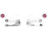 2x Testine barra sterzo CORTECO Davanti S+D per AUDI, SEAT, SKODA, VW