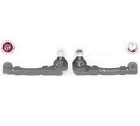 2x Testine barra sterzo CORTECO Davanti S+D per RENAULT CLIO II, CLIO