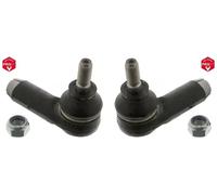 2x Testine barra sterzo FEBI BILSTEIN Davanti S+D per AUDI 100 C2