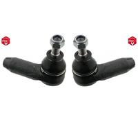 2x Testine barra sterzo FEBI BILSTEIN Davanti S+D per AUDI 100 C3