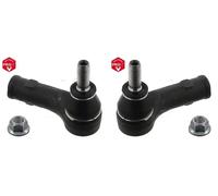 2x Testine barra sterzo FEBI BILSTEIN Davanti S+D per AUDI, SEAT, VW