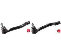 2x Testine barra sterzo FEBI BILSTEIN Davanti S+D per NISSAN