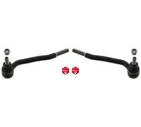 2x Testine barra sterzo FEBI BILSTEIN Davanti S+D per OPEL OMEGA A