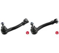 2x Testine barra sterzo FEBI BILSTEIN Davanti S+D per RENAULT CLIO