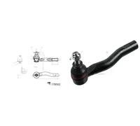 2x Testine barra sterzo FEBI BILSTEIN Davanti S+D per TOYOTA, SUZUKI