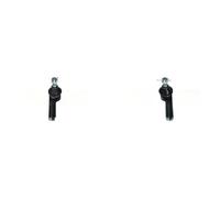 2x Testine barra sterzo KAMOKA Davanti S+D per JEEP COMMANDER, GRAND