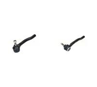 2x Testine barra sterzo KAMOKA Davanti S+D per NISSAN MICRA IV (K13K