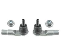 2x Testine barra sterzo LEMFÖRDER Davanti S+D per AUDI, CUPRA, SEAT