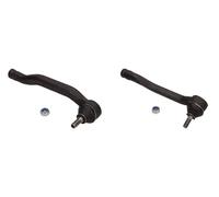 2x Testine barra sterzo MAXGEAR Davanti S+D per RENAULT FLUENCE