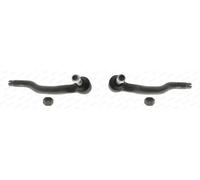 2x Testine barra sterzo MOOG Davanti S+D per BMW 3 E46, E46