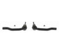 2x Testine barra sterzo MOOG Davanti S+D per FORD RANGER