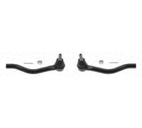 2x Testine barra sterzo MOOG Davanti S+D per HONDA CIVIC IX