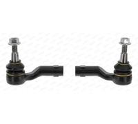 2x Testine barra sterzo MOOG Davanti S+D per LAND ROVER, JAGUAR