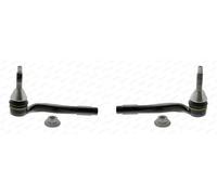 2x Testine barra sterzo MOOG Davanti S+D per MERCEDES-BENZ CLS