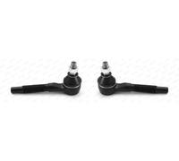 2x Testine barra sterzo MOOG Davanti S+D per NISSAN PATROL Y61