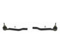 2x Testine barra sterzo MOOG Davanti S+D per NISSAN, RENAULT KOLEOS