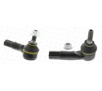 2x Testine barra sterzo MOOG Davanti S+D per SEAT, SKODA, VW FABIA