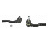 2x Testine barra sterzo MOOG Esterno S+D per CHEVROLET, DAEWOO GENTRA