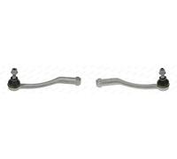 2x Testine barra sterzo MOOG Esterno S+D per CITROËN, PEUGEOT 207, 207