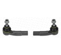 2x Testine barra sterzo MOOG Esterno S+D per FORD, MAZDA 2 I, FIESTA V