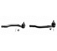 2x Testine barra sterzo MOOG Esterno S+D per HONDA ACCORD V, ACCORD VI