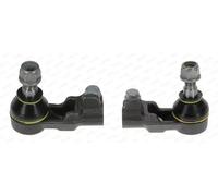 2x Testine barra sterzo MOOG Esterno S+D per LAND ROVER FREELANDER I