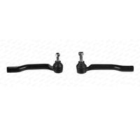 2x Testine barra sterzo MOOG Esterno S+D per NISSAN JUKE, LEAF, NV200