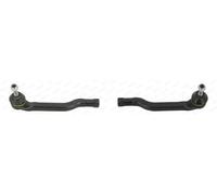 2x Testine barra sterzo MOOG Esterno S+D per NISSAN MICRA III