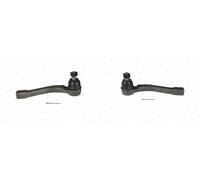 2x Testine barra sterzo MOOG Esterno S+D per SSANGYONG ACTYON I, ACTYON