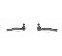 2x Testine barra sterzo MOOG Esterno S+D per TOYOTA AVENSIS III