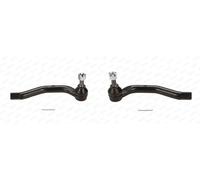2x Testine barra sterzo MOOG S+D per HONDA CIVIC VIII