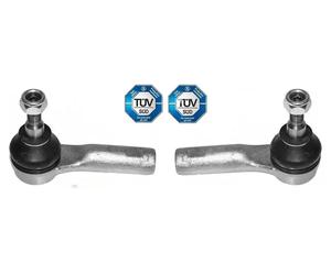 2x Testine barra sterzo OPTIMAL Esterno S+D per VOLVO S40 I, V40 Kombi