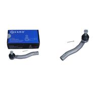 2x Testine barra sterzo QUARO Davanti S+D per TOYOTA COROLLA E15