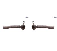 2x Testine barra sterzo SIDEM Davanti S+D per NISSAN NOTE II, MICRA