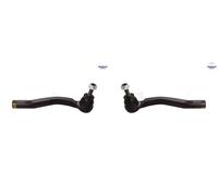 2x Testine barra sterzo SIDEM Davanti S+D per RENAULT CAPTUR I, CLIO
