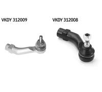 2x Testine barra sterzo SKF Davanti S+D per ALFA ROMEO 159, BRERA