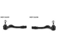 2x Testine barra sterzo SKF Davanti S+D per AUDI A4 B8, A5 B8, A5 I