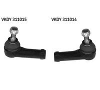 2x Testine barra sterzo SKF Davanti S+D per AUDI, SEAT, VW A3 8L