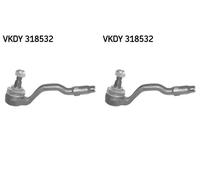 2x Testine barra sterzo SKF Davanti S+D per BMW E83